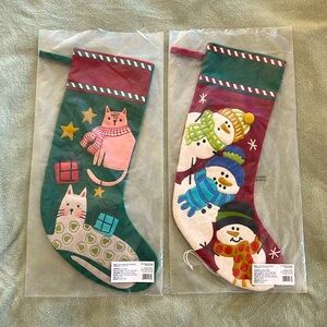NWT The Company Store Christmas Stockings